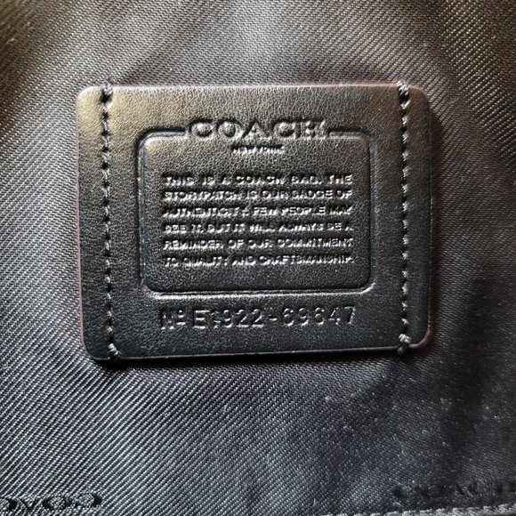 COACH Sutton Horse and Carriage Jacquard & Leather Crossbody-Oxblood Multi color - Picture 15 of 16